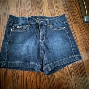 White House Black Market Blue Jean Shorts size 2